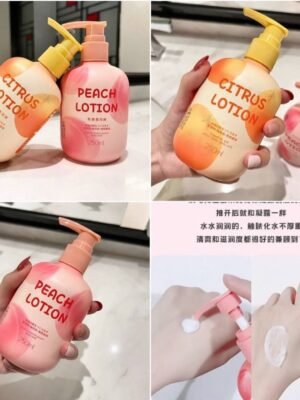 لوشن الخوخ والبرتقال