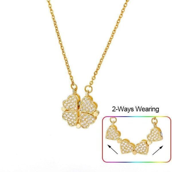 قلاده مغناطيسيه بشكلين طلاء ثابت