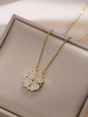 قلاده مغناطيسيه بشكلين طلاء ثابت