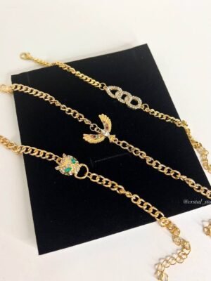 اساور ذهبية