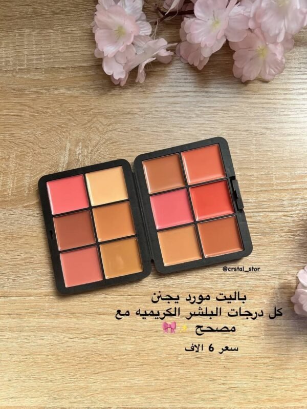 ⁨ ⁨ باليتات كريميه مورد -كونتور -مصحح