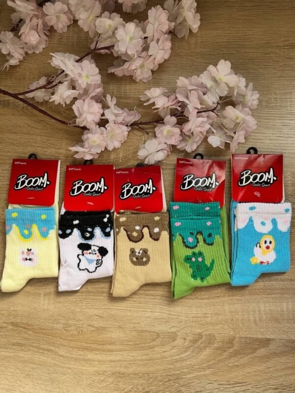 جوارب شخصيات شتائية قطنيه