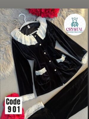 تراك اسود مخمل