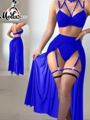 لانجري مثير -ازرق