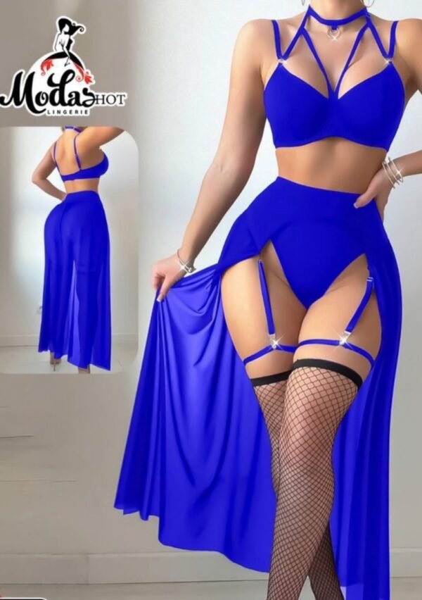 لانجري مثير -ازرق