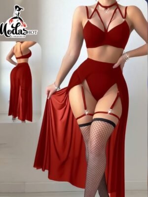 لانجري مثير _احمر